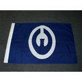 Flag Nylon Custom Screen Printed 5 x 8 feet 1 color